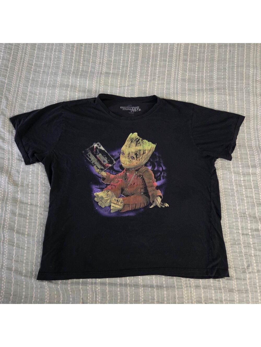 Guardians of the Galaxy Vol 2 Groot Black T Shirt